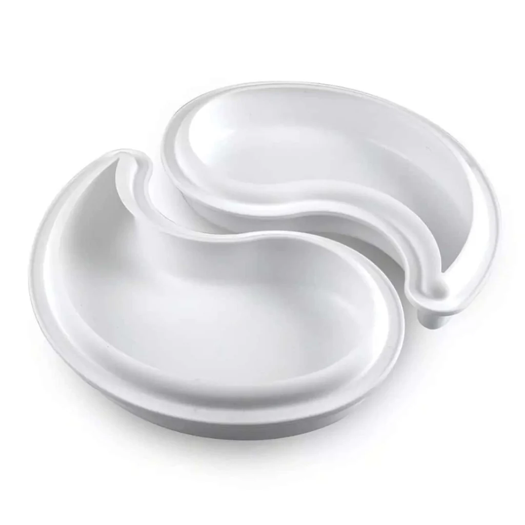 Set 2 Stampi Silicone Torta Yin Yang 2500 SILIKOMART
