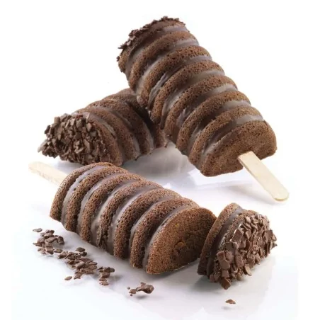 Set 2 Stampi Silicone Gelato Tango 92x45x27,5 mm SILIKOMART