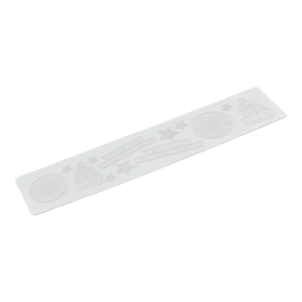 Tappeto Silicone Happy Birthday 8x40x1,8 cm SILIKOMART