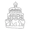 Tappeto Silicone Happy Birthday 8x40x1,8 cm SILIKOMART