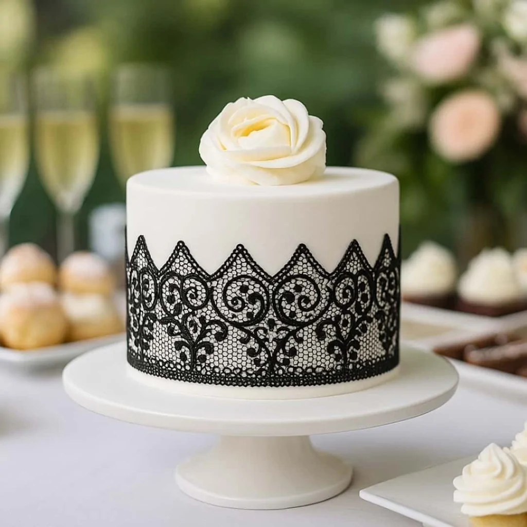 Tappeto Silicone Decora Torte Slim Fantasy 40x10 cm SILIKOMART