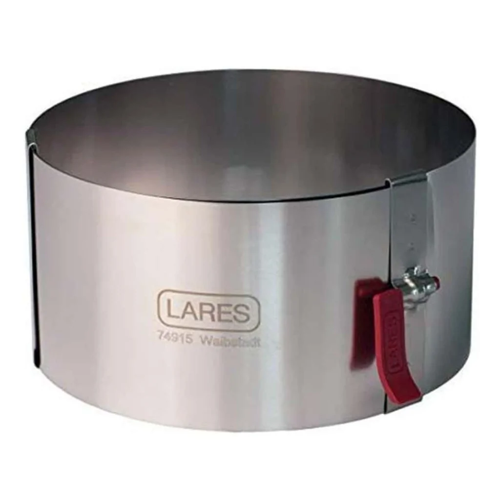 Anello Torta Apribile Acciaio Inox ø 17-30 cm h 10 cm 