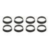 Kit 8 Anelli Torta Tarte Ring Tondi ø 7 cm SILIKOMART