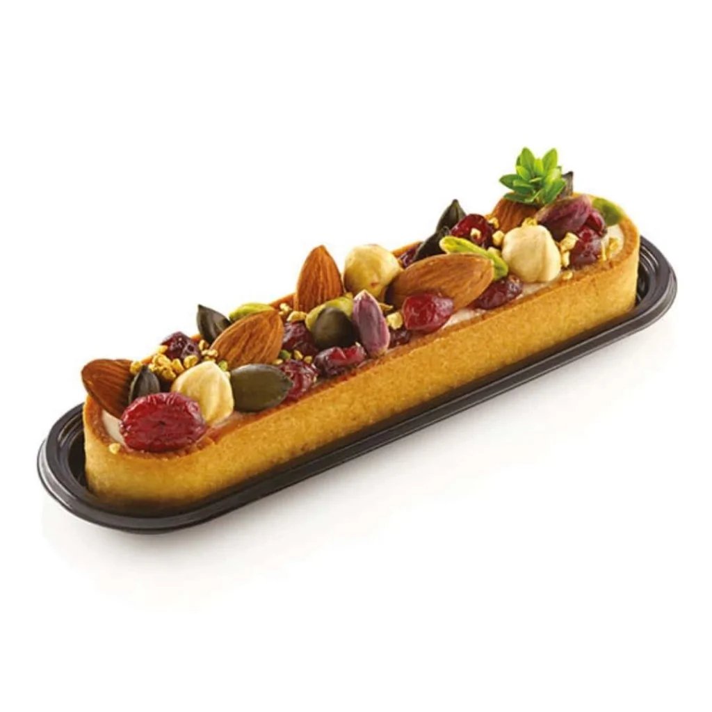 Kit 6 Anelli Torta Tarte Ring Ovali 146x34 mm SILIKOMART