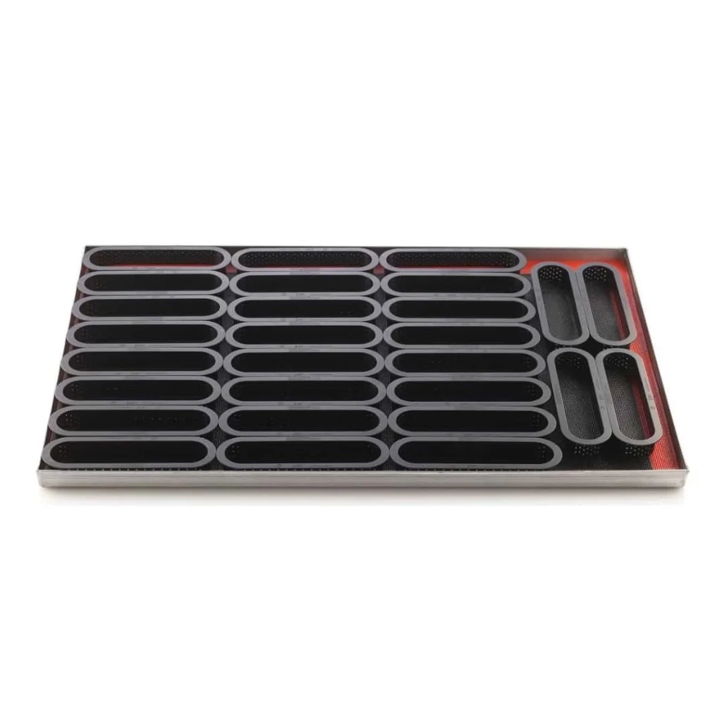 Kit 6 Anelli Torta Tarte Ring Ovali 146x34 mm SILIKOMART