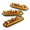 Kit 6 Anelli Torta Tarte Ring Ovali 146x34 mm SILIKOMART