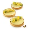 Kit 4 Anelli Torta Tarte Ring Tondi ø 12 cm SILIKOMART