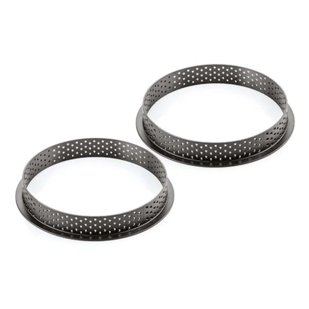 Kit 4 Anelli Torta Tarte Ring Tondi ø 12 cm SILIKOMART