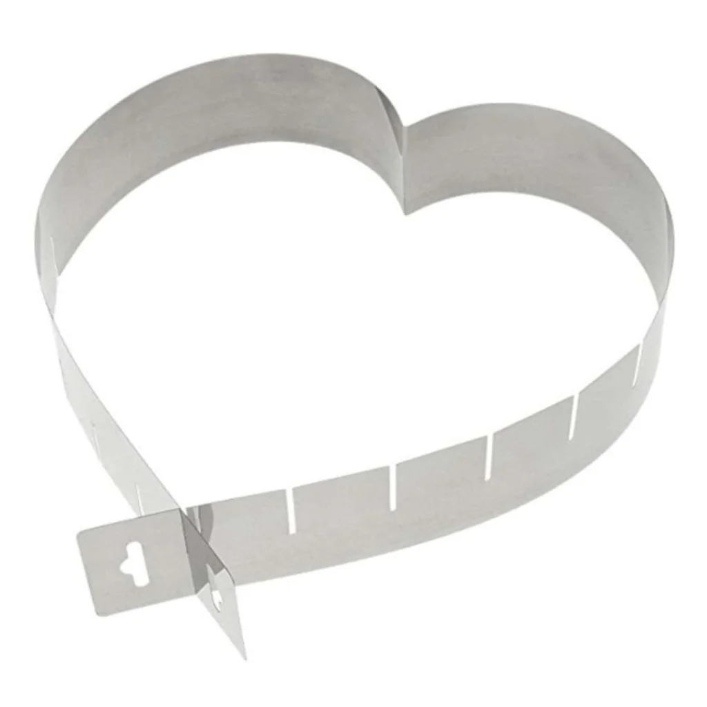 Cornice Torta Regolabile Cuore 14,5 - 26 cm EVA COLLECTION