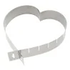Cornice Torta Regolabile Cuore 14,5 - 26 cm EVA COLLECTION