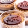 Stampo Cioccolatini Buone Feste Natale MARTELLATO