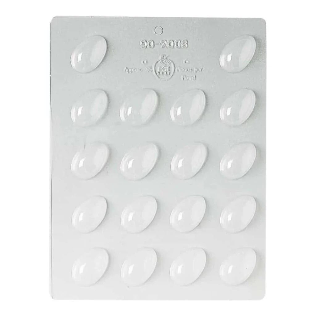 Stampo 18 Ovetti Cioccolato 36x23x12 mm MARTELLATO