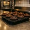 Teglia 12 Muffin Easyclean Antiaderente 38x26 cm EVA COLLECTION