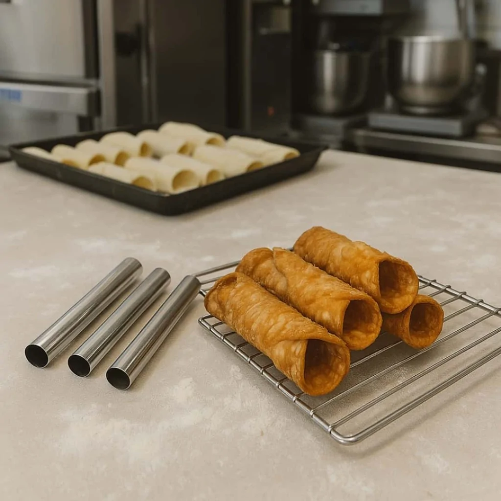 Kit 10 Tubi per Cannoli Siciliani ø 10-25 mm SAMBONET PADERNO
