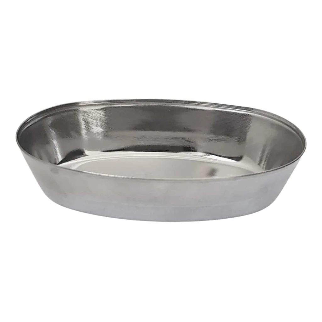Stampo Pasticciotto Leccese Grande Ovale Acciaio Inox Amagnetico