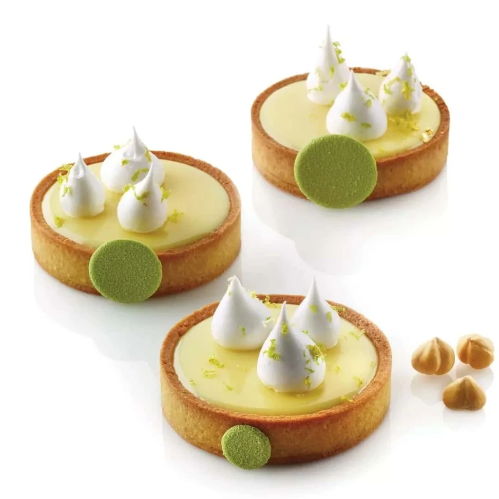 Kit 6 Anelli Torta Tarte Ring Tondi ø 8 cm SILIKOMART