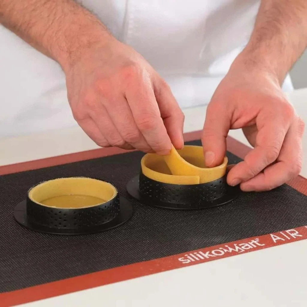 Kit 6 Anelli Torta Tarte Ring Tondi ø 8 cm SILIKOMART
