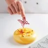 Tappetino Decorazioni Silicone Farfalle Mariposa S PAVONI