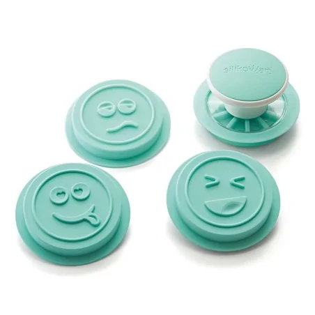 Set 4 Stampi Silicone Biscotti Wonder Stamp 73 mm SILIKOMART