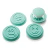 Set 4 Stampi Silicone Biscotti Wonder Stamp 73 mm SILIKOMART
