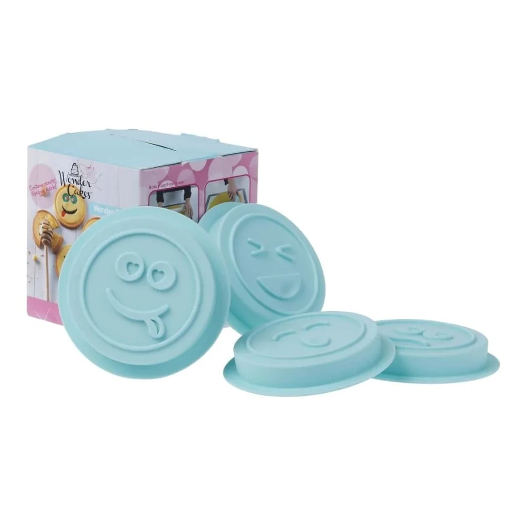 Set 4 Stampi Silicone Biscotti Wonder Stamp 73 mm SILIKOMART
