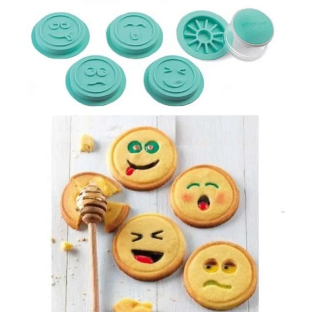 Set 4 Stampi Silicone Biscotti Wonder Stamp 73 mm SILIKOMART