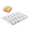 Set 2 Stampi Silicone Stecco Gelato Cremino 92x45x23 mm