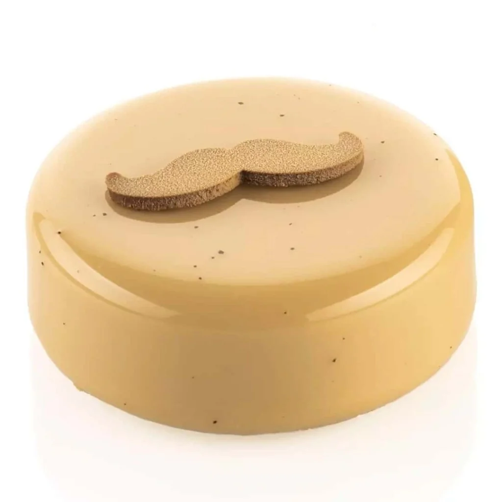 Set 2 Stampi Silicone Chablon Mustache 39x12 - 70x21 mm