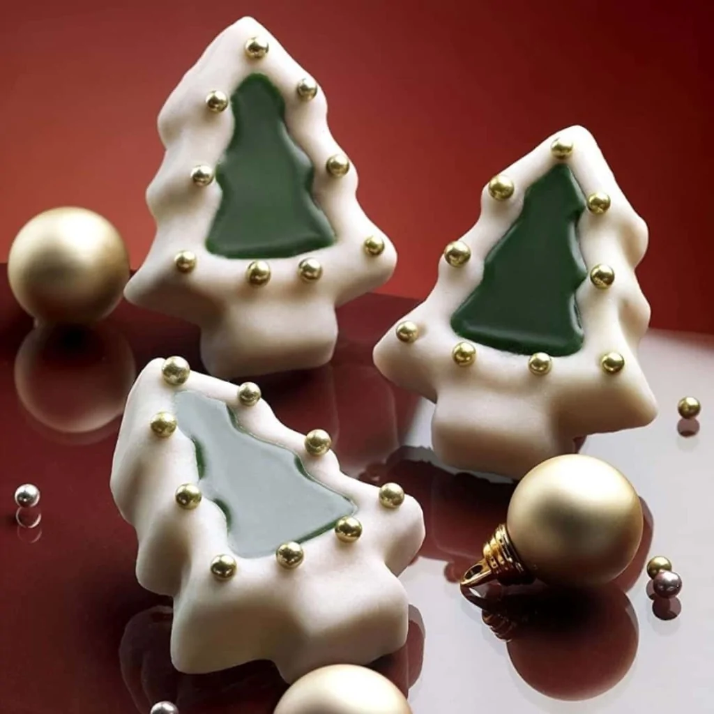 Stampo Silicone Albero di Pino 83,5x68x30,5 mm SILIKOMART