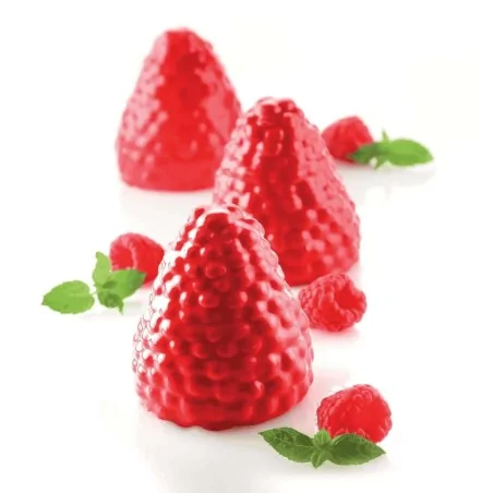 Stampo Silicone Monoporzioni Mora & Lampone SILIKOMART