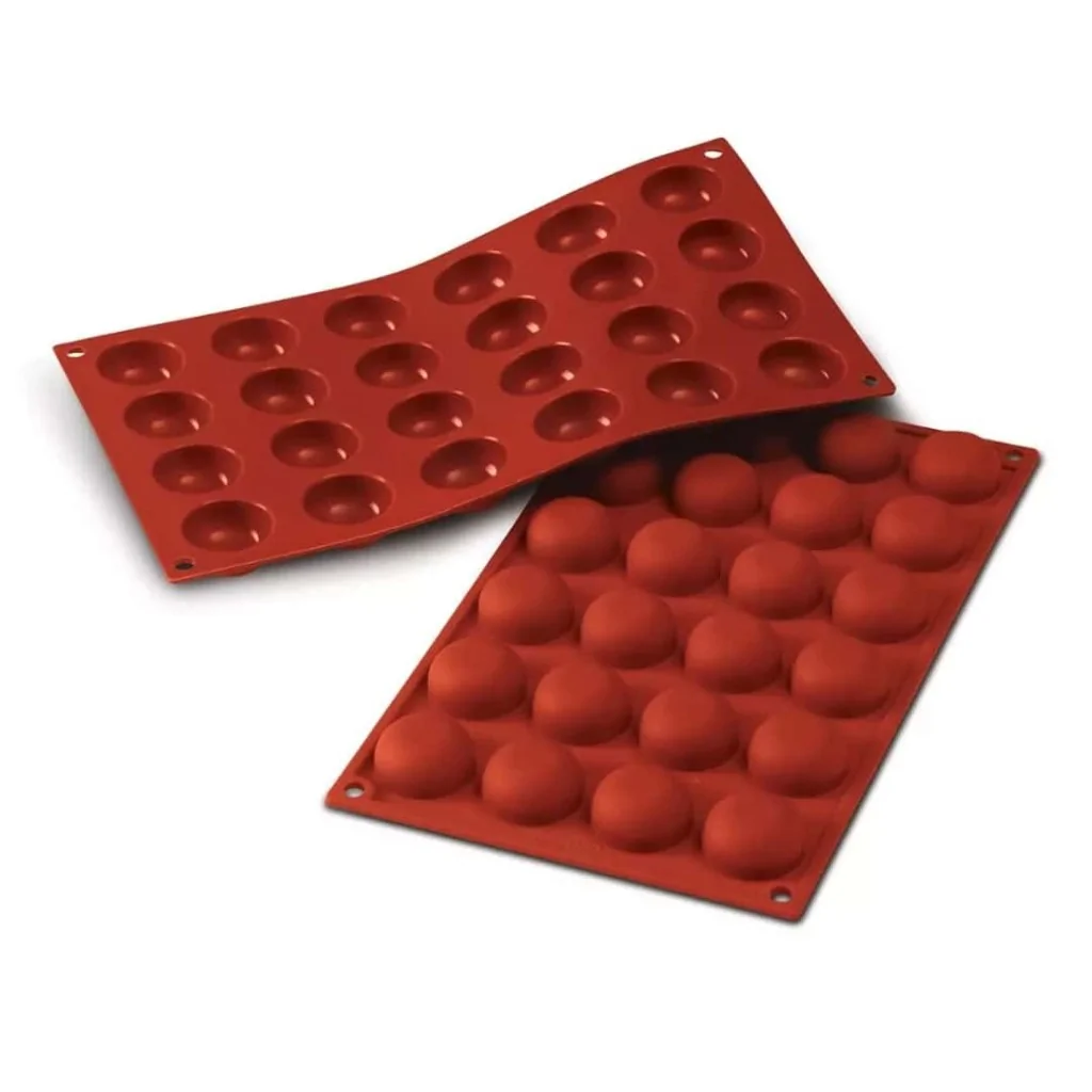 Stampo Silicone N° 24 Pomponnetes 34 H 16 mm SILIKOMART