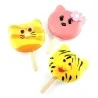 Set 2 Stampi Silicone Stecco Gelato Gattino 88,5x82x22 mm
