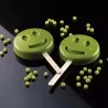 Set 2 Stampi Silicone Stecco Gelato Mr Funny 83 H 22,5 mm