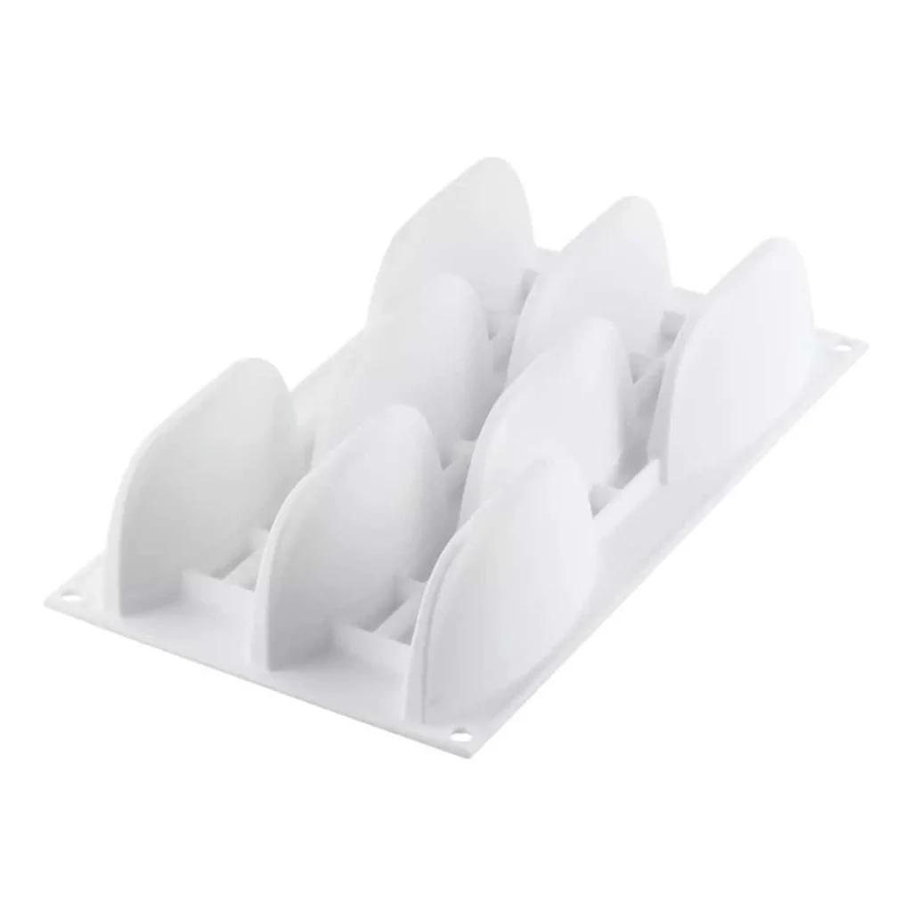 Stampi Silicone N°8 Monoporzioni Vela100 115x35x57 mm SILIKOMART