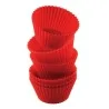Set 6 Pirottini Muffin Silicone Rossi ø 68 h 32 mm SILIKOMART