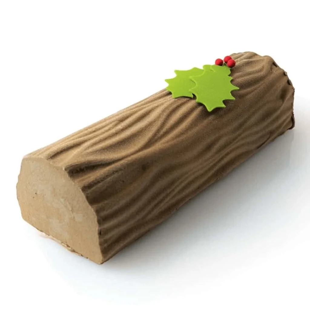 Stampo Silicone Tronchetto con Tappetino Wood SILIKOMART
