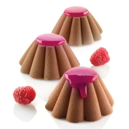 Stampo Silicone N°12 Mini Briochette ø 58 h 22 mm SILIKOMART