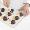 Set 2 Stampi Silicone Biscotto Gelato Mini Double 71x49x21 mm