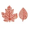 Stampo Silicone N° 21 Decori Foglie Bosco 71x69 h 1,5 mm