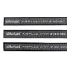 Set 5 Fasce Microforate Airplus Strip Nero ø 180 - 200 mm