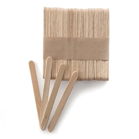 Set 500 Bastoncini in Legno Stecco Gelato Sticks 113x10x2 mm