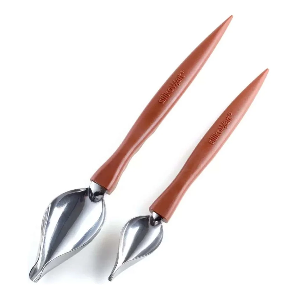 Set 2 Cucchiai Decorativi con Ciotola SILIKOMART