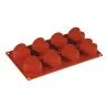Stampo Silicone Formaflex Cuore 8 Impronte PAVONI