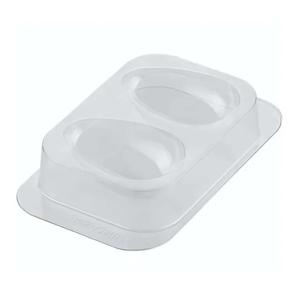 Stampo Uova Cioccolato Smiling Eggs 82x77x107 mm SILIKOMART