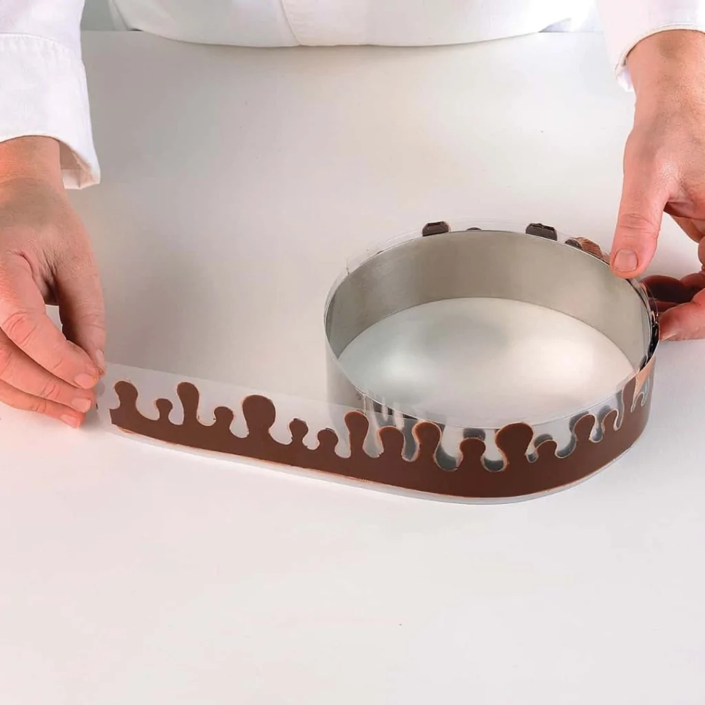 Fascia Torta Silicone Goccia ø 60 - 260 mm SILIKOMART