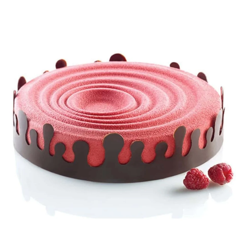 Fascia Torta Silicone Goccia ø 60 - 260 mm SILIKOMART