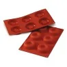 Stampo Silicone 6 Savarin ø 72 h 23 mm SILIKOMART