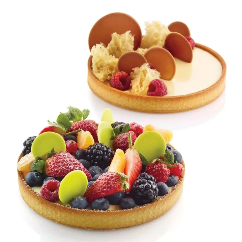 Kit 2 Anelli Torta Tarte Ring Tondi ø 15 cm SILIKOMART
