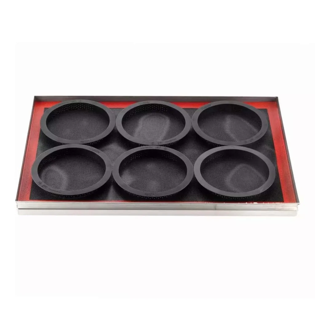 Kit 2 Anelli Torta Tarte Ring Tondi ø 15 cm SILIKOMART