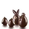 Set 2 Stampi Uova Cioccolato Paul Cino SILIKOMART